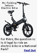 Because they have electric motors, ebikes aren't like regular bicycles. However, national parks treat them effectively as equals, essentially allowing them in the same places as conventional bikes, as long as they can also be pedaled.